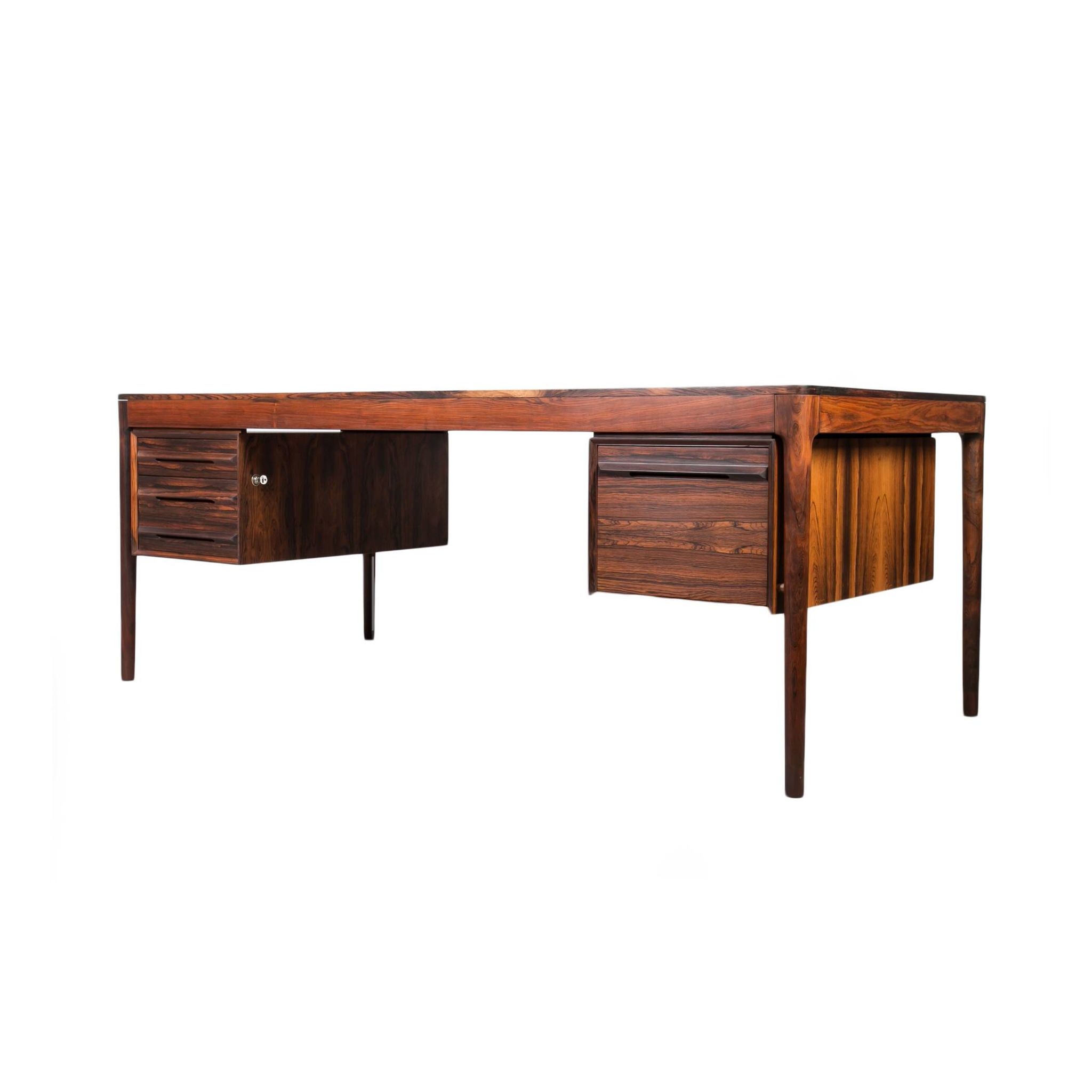 Mid-Century Modern desk by Bruksbo, Norway, 1960s, attributed to Torbjorn A.