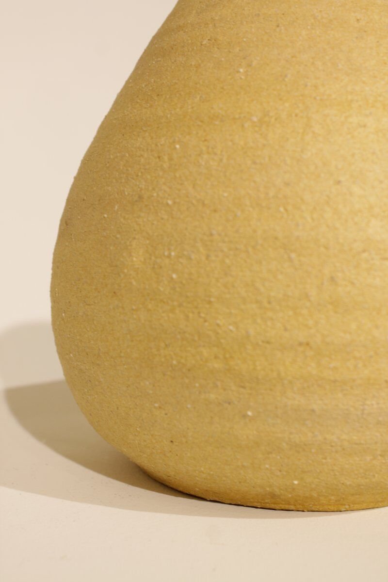 Large vase signed - Accolay pottery