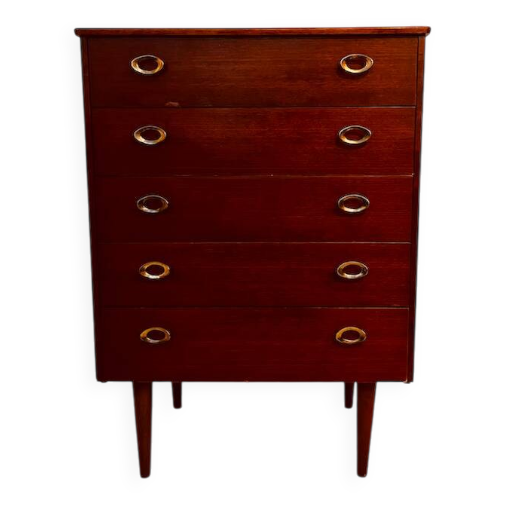 Vintage chiffonier with 5 drawers