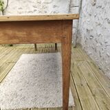 Oak farmhouse table