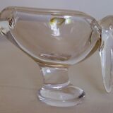 Heron marabout bird crystal of Vannes