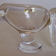 Heron marabout bird crystal of Vannes