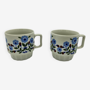 Pair of Weidmann Porzellan cups - Made in Italy