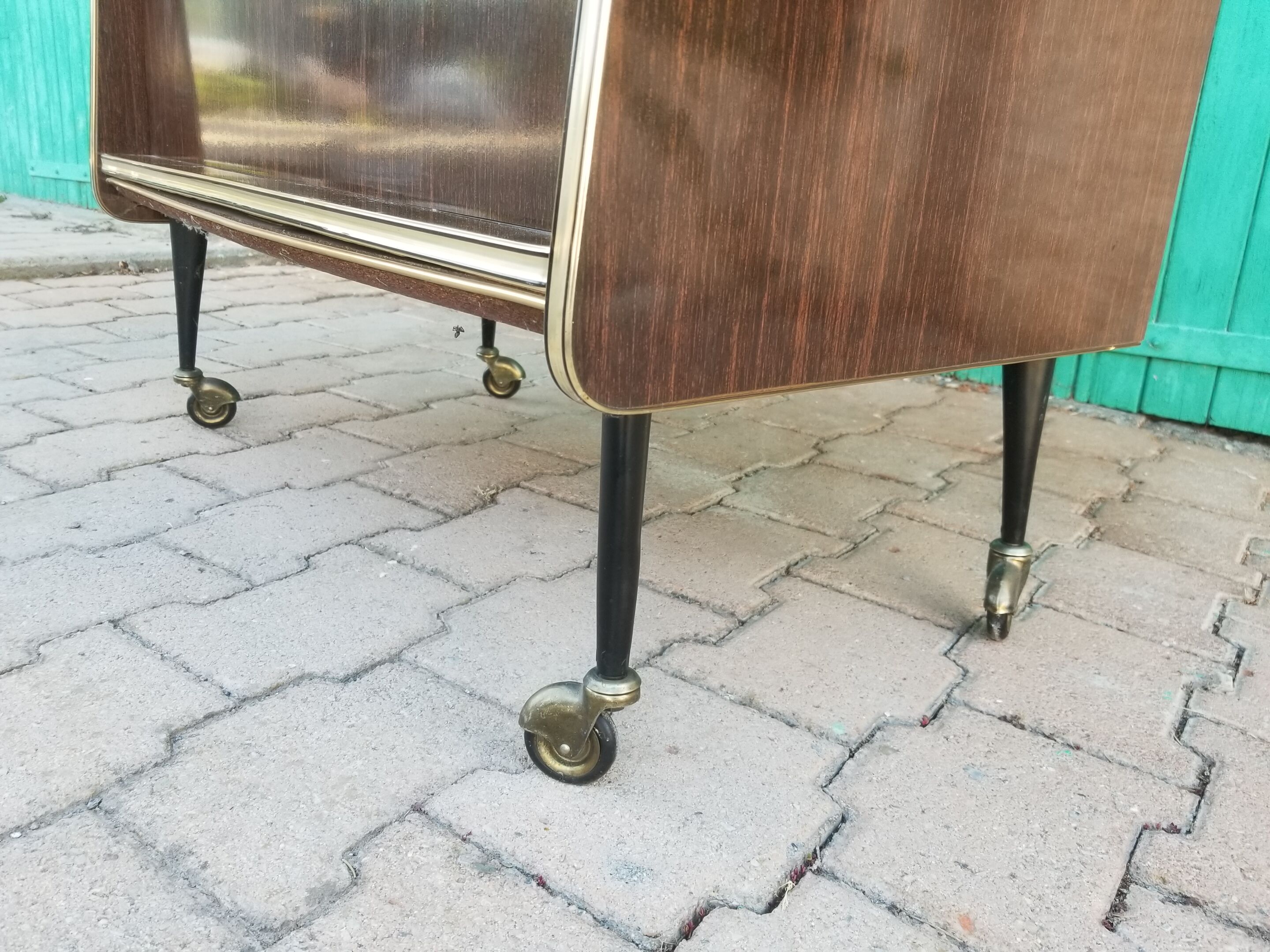 Vintage bar furniture with rotating façade- 60s/70s