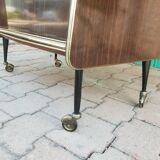 Vintage bar furniture with rotating façade- 60s/70s