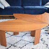 Modular petal coffee table in 3 parts