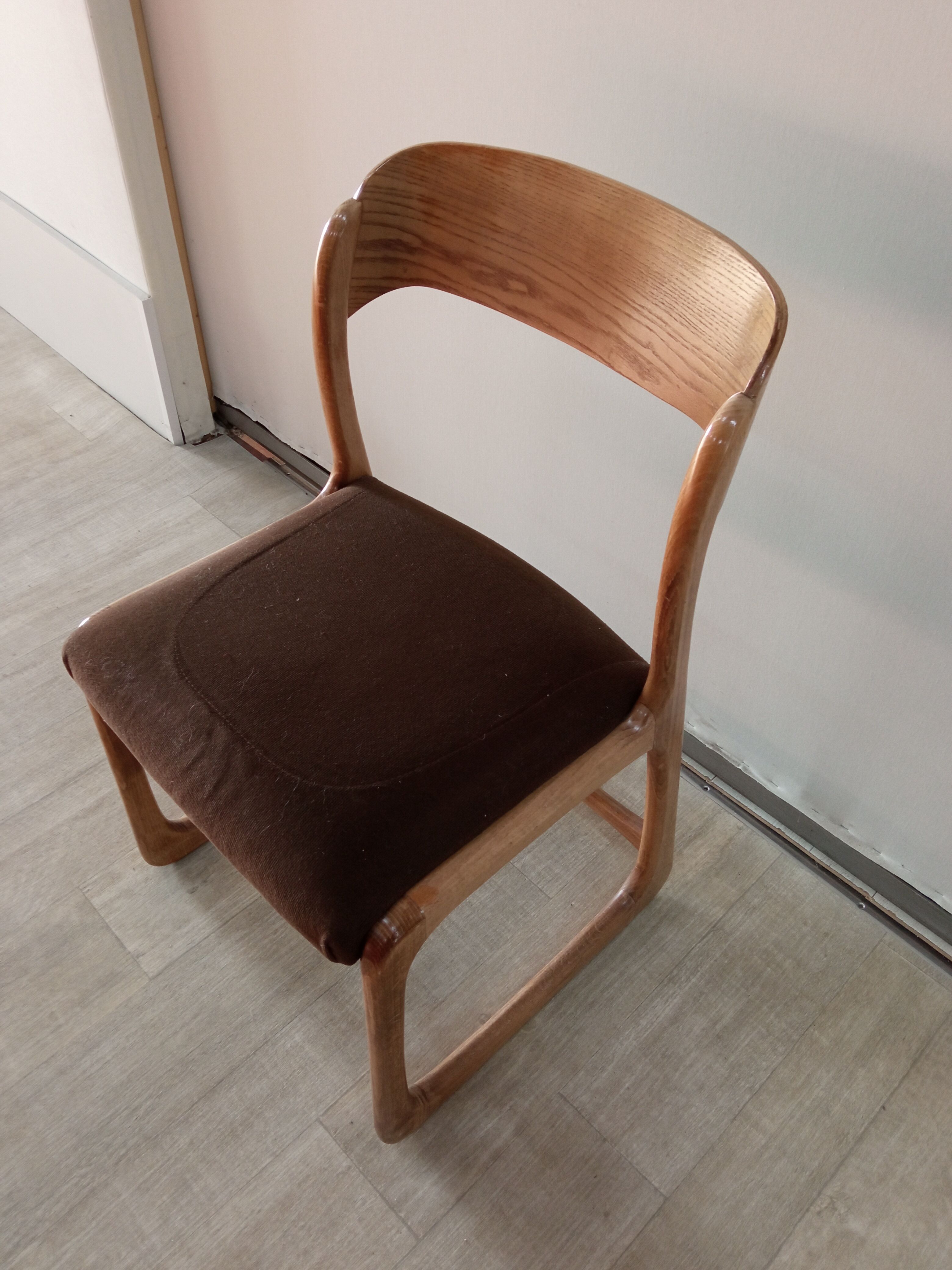 6 Baumann sleigh chairs