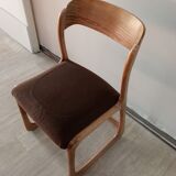 6 Baumann sleigh chairs