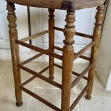 Old wooden bar stool