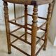 Ancien tabouret de bar en bois