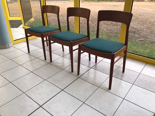 Set of three Scandinavian chairs - 1960