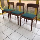Set of three Scandinavian chairs - 1960