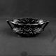 Antique black cast iron planter from the Art Nouveau period, late 19th century