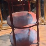 Mahogany dessert table with 3 tiers.