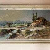 Painting on panel