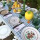 Exceptional set of 15 large mismatched plates.