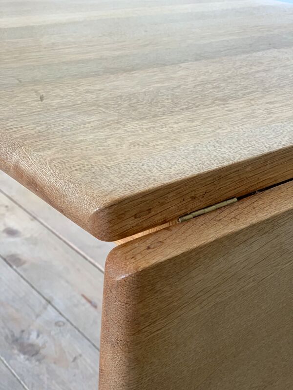 Table basse scandinave chêne massif Hans Wegner