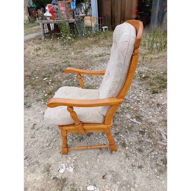 Oak armchair
