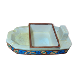 Longwy ashtray in emaux 1930