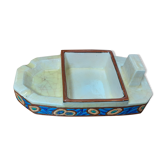 Longwy ashtray in emaux 1930