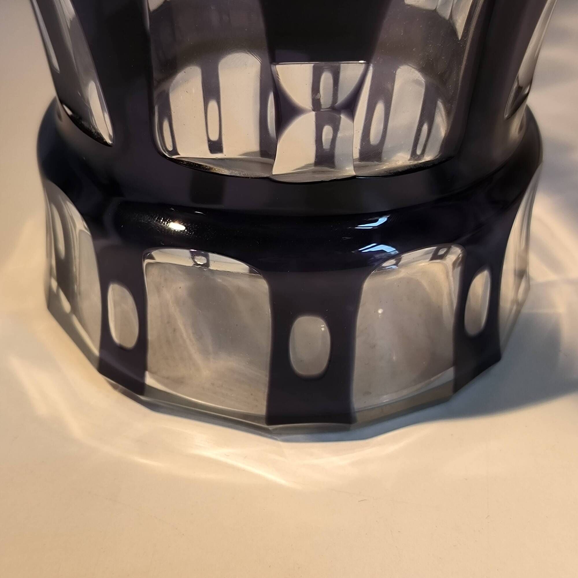 Johann Oertel, Carl Meltzer & Co. Langenau Haida, Art Deco cut double vase