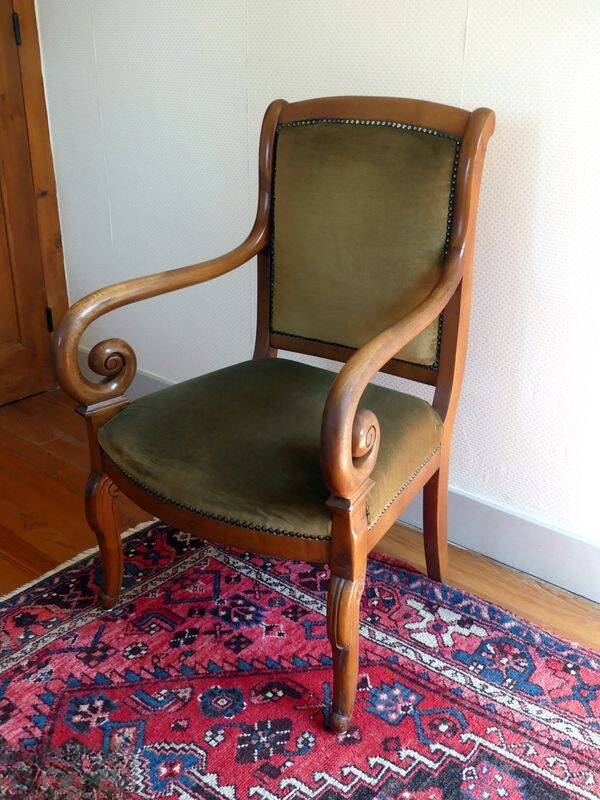 Empire style armchair