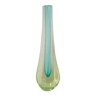 Vase soliflore en verre de Murano 1970