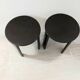 Pair of plastic stools Gedy