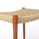 1 of 2 Niels Moller Ottoman Teak 1950s Vintage