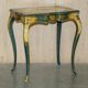 Pair of antique Regency chairs and matching table.