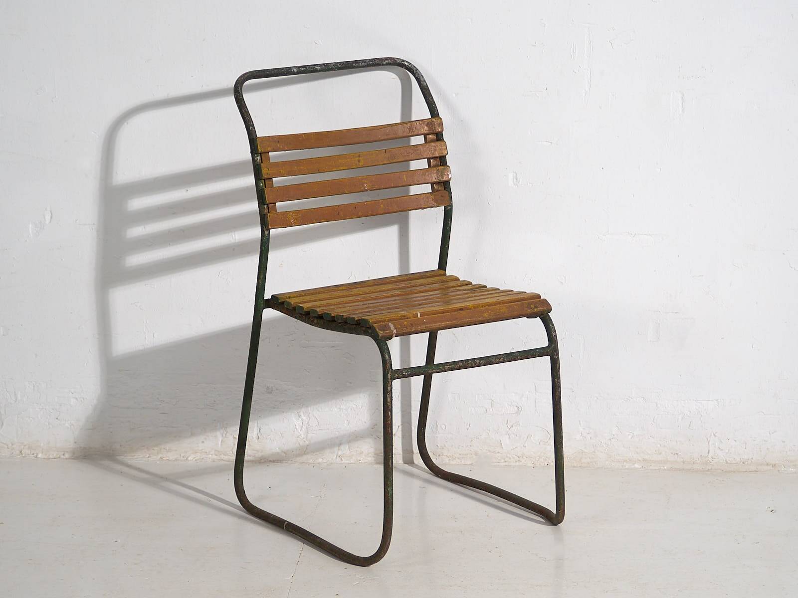 Antique garden chairs (c.1920). Set of 2 pieces #32