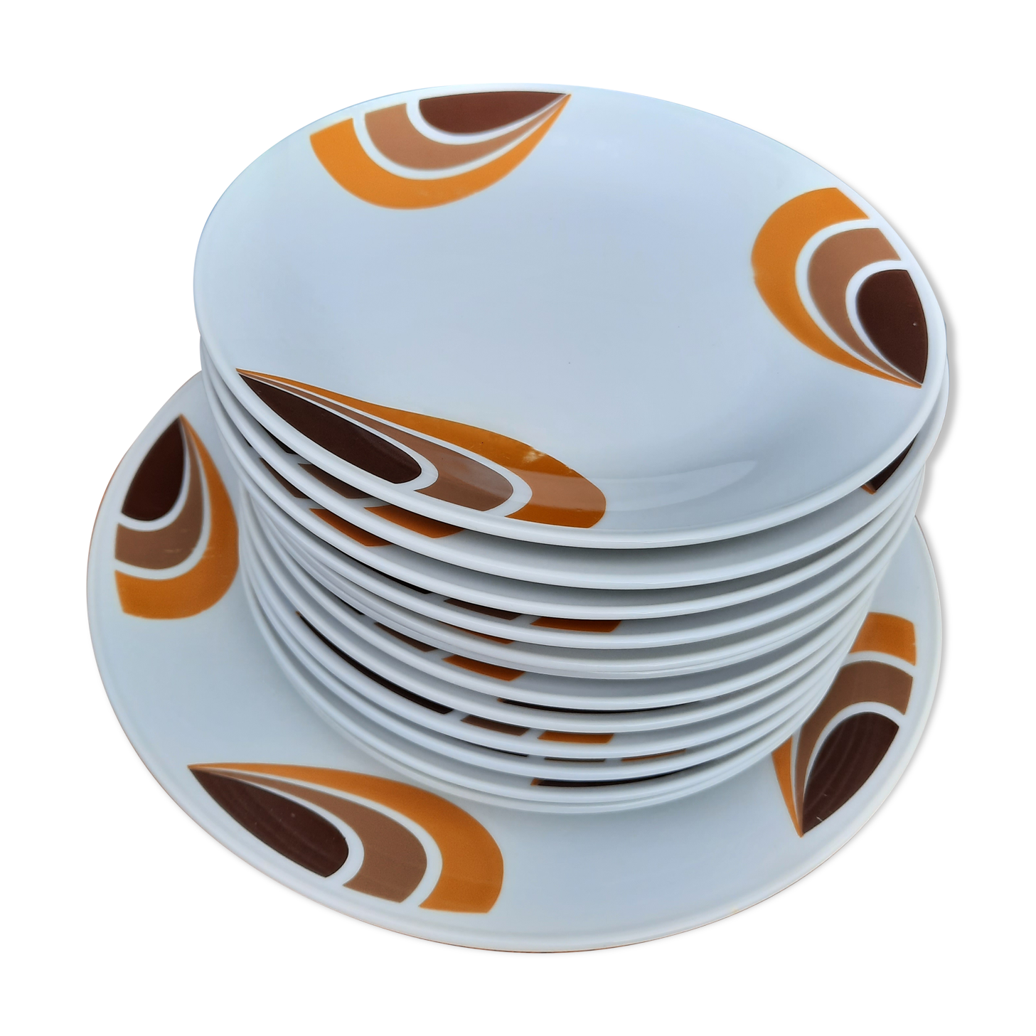 Service à dessert vintage porcelaine allemande