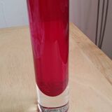 Blown glass soliflore vase