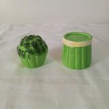 Slush salt and pepper shakers
