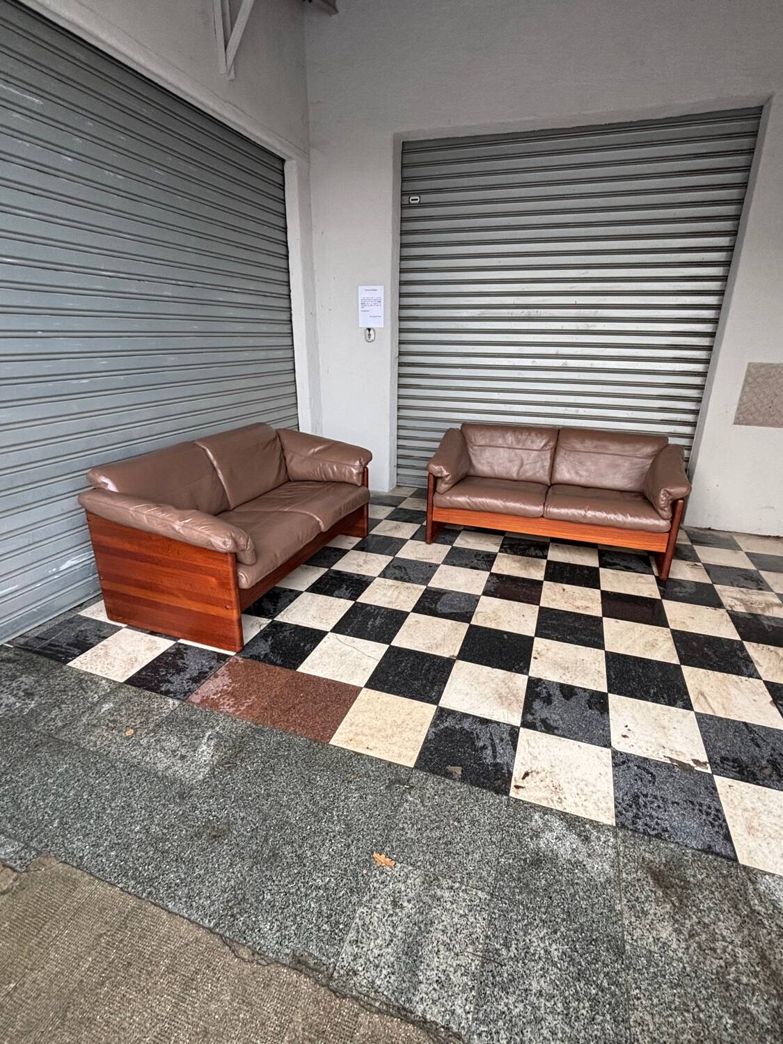 Canapé danois en teck massif Mikael Laursen