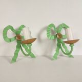 Pair of 50s wall lights