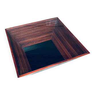 Postmodern Reverse Pyramid Coffee Table, 1980s