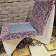 Set de 3 chauffeuses violette 1960
