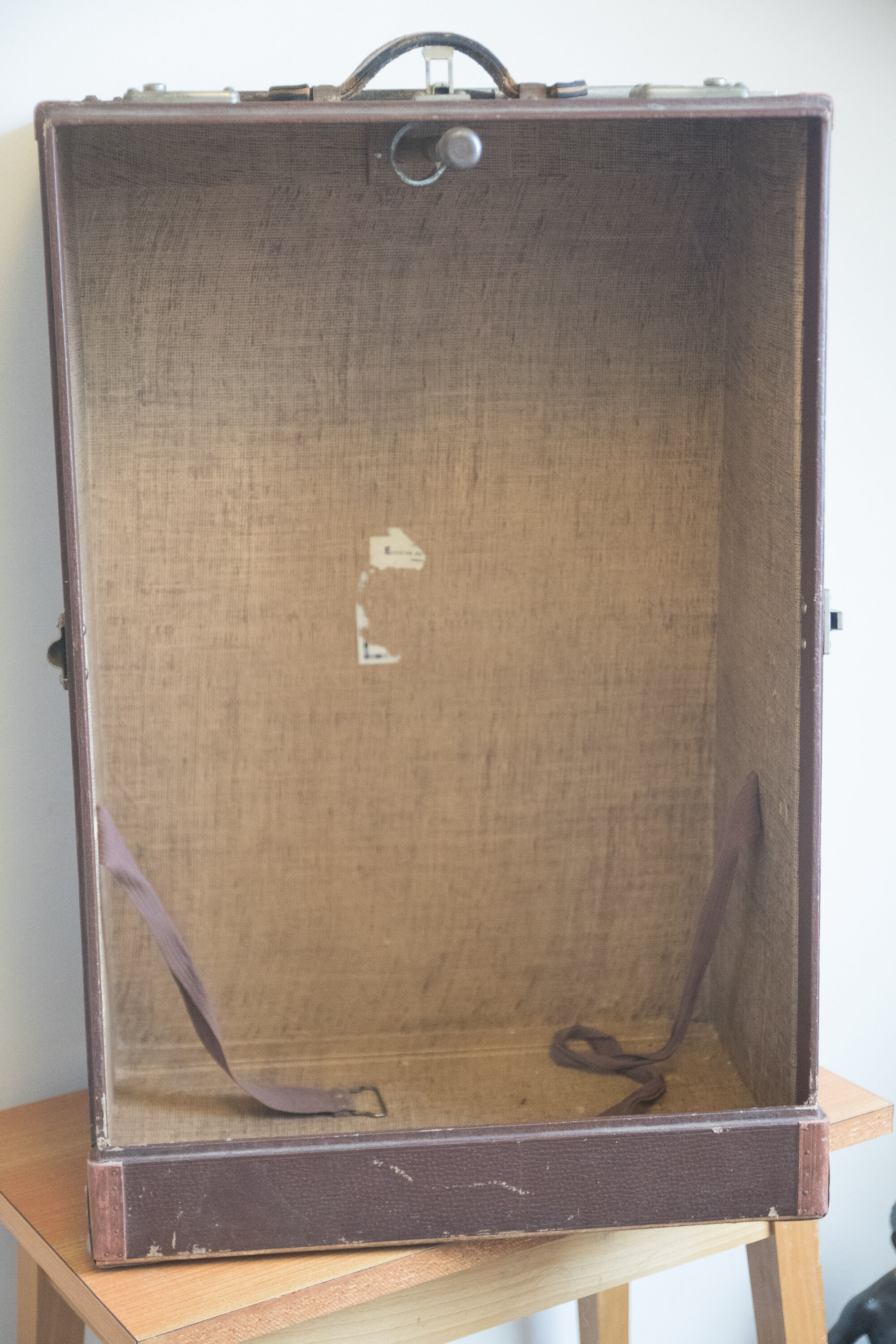 Vintage cabin trunk of the house "the bernard trunk"