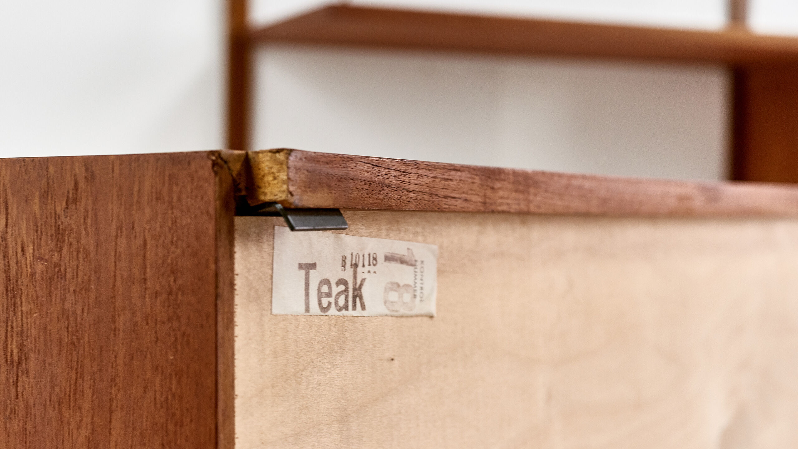 Poul Cadovius for Cado, "Royal System" wall unit, Denmark 1950