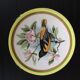 Assiette décorative oiseau et magnolias