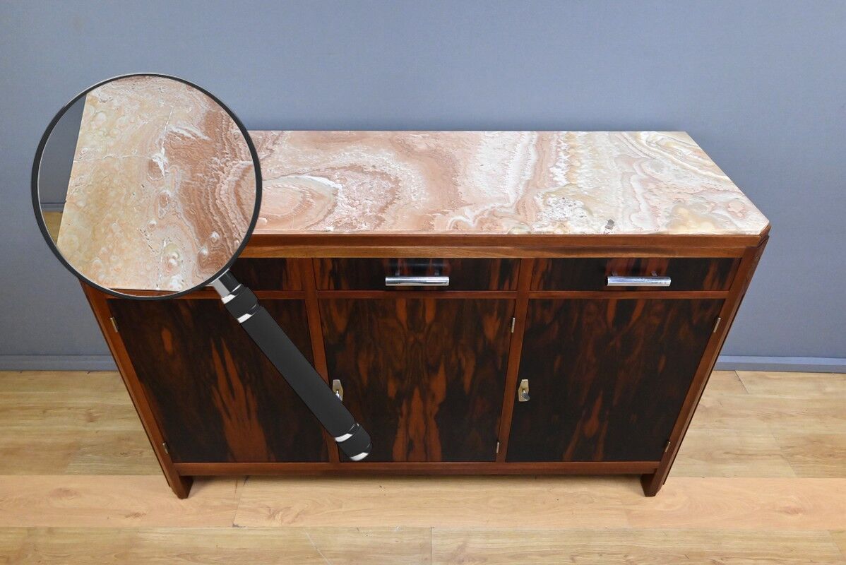 Mahogany and rosewood enfilade, Art Deco – 1940