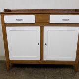 Parisian buffet wood kitchen