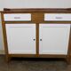 Parisian buffet wood kitchen