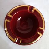 Vintage earthenware ashtray 40/50 Blanche Letalle