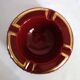 Vintage earthenware ashtray 40/50 Blanche Letalle