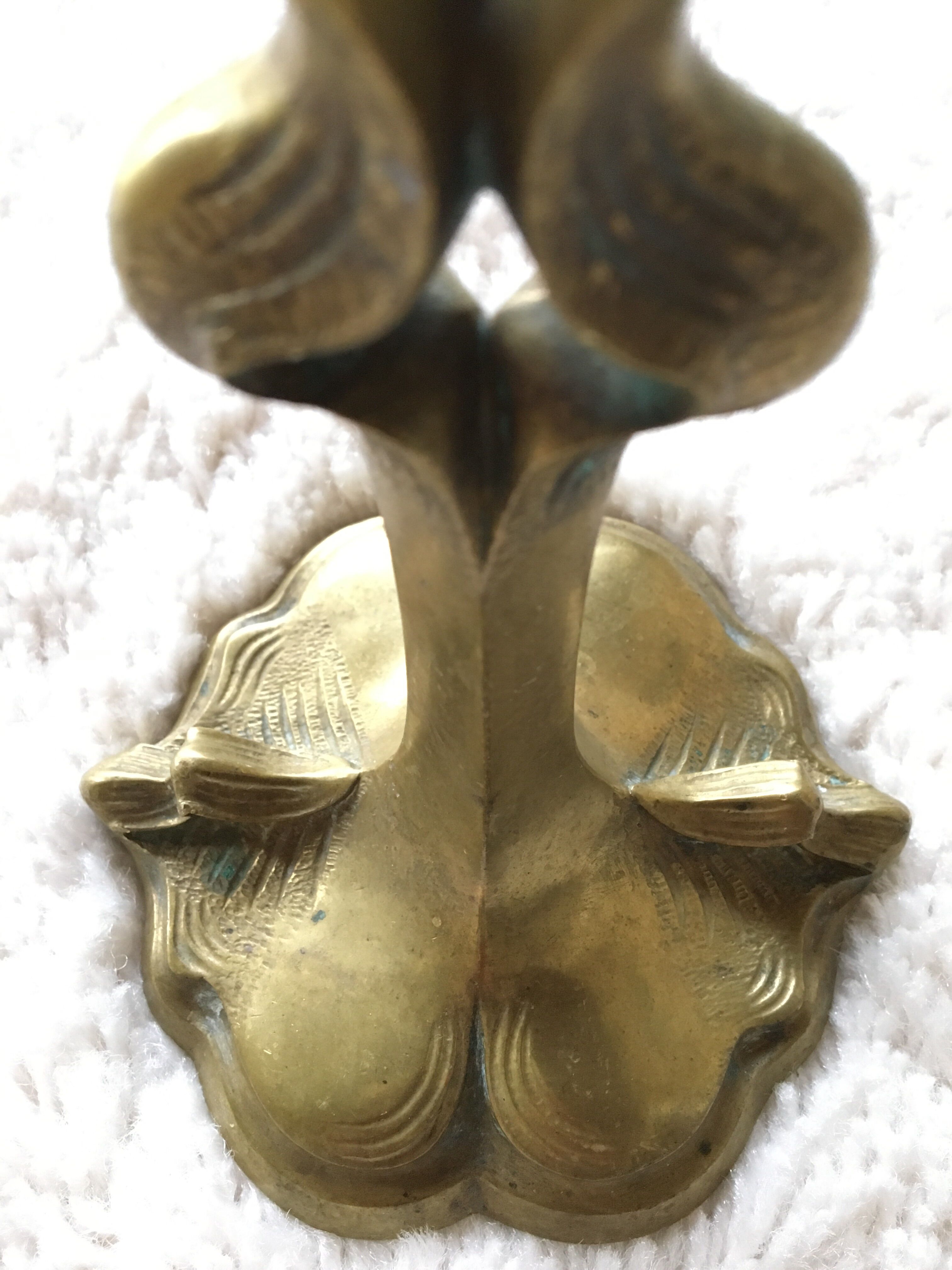 Double Sconce brass