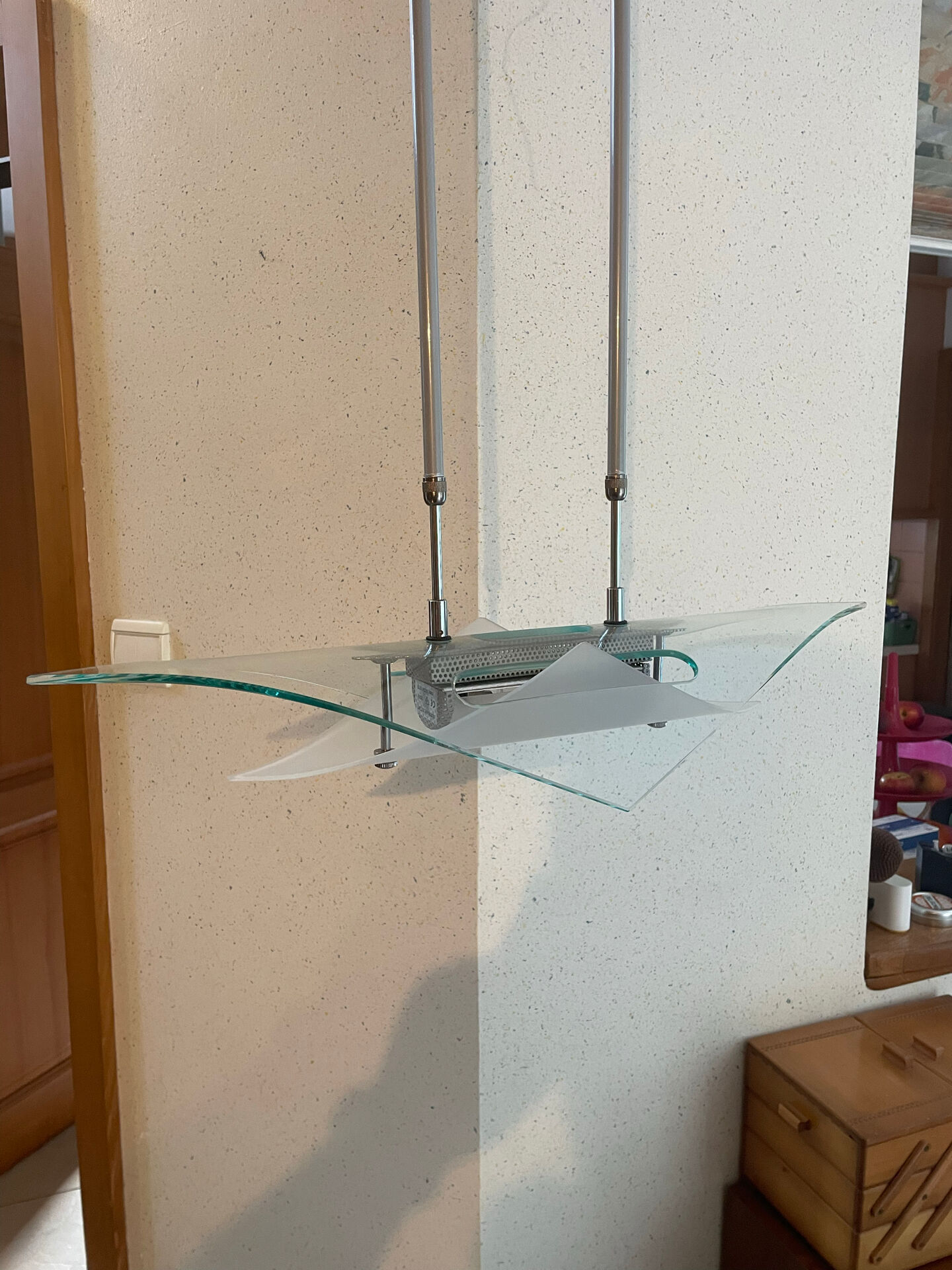 Suspension Sothis en verre de Murano