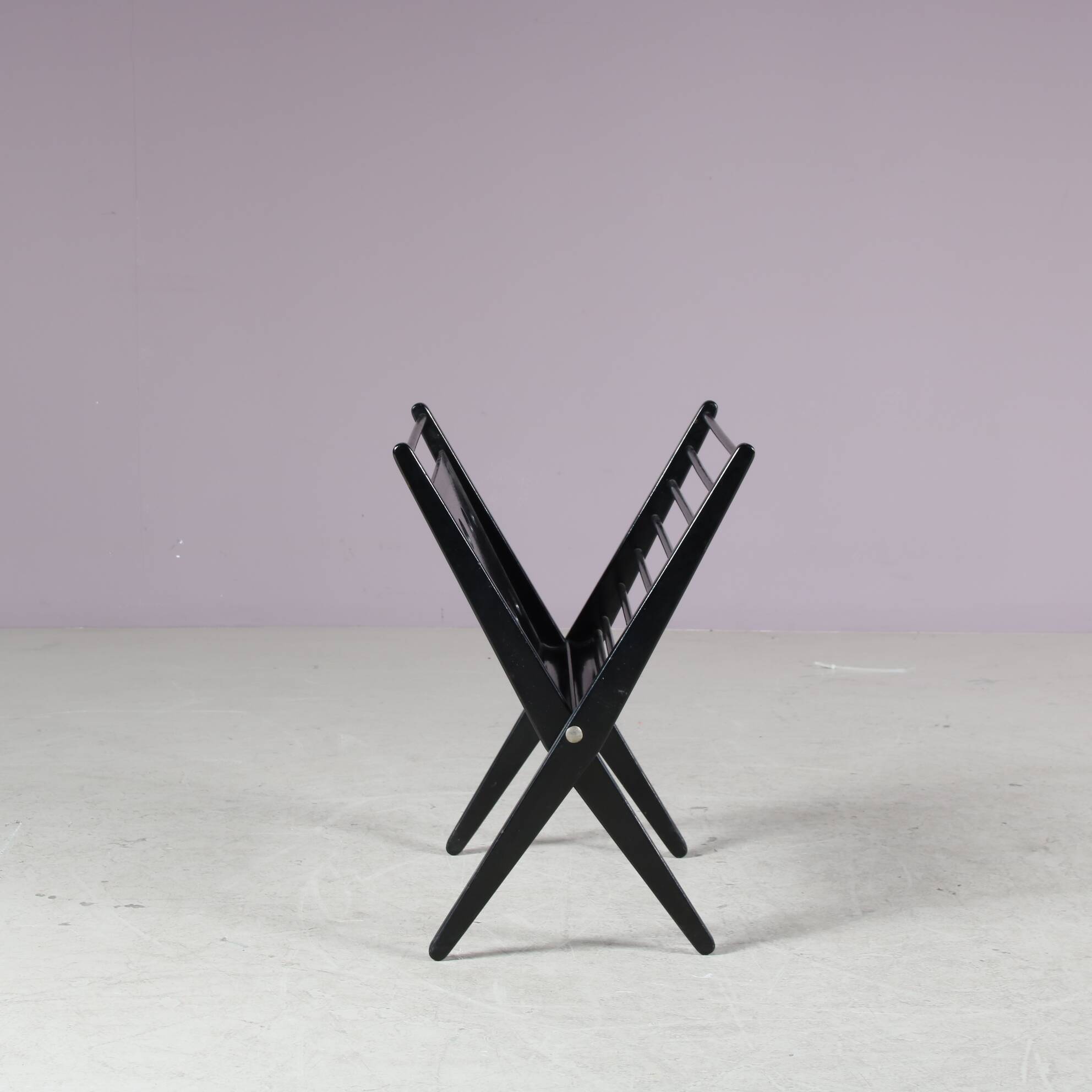1950s Folding magazine rack by Cees Braakman for Pastoe, Netherlands