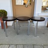 Set of 3 Calligaris stools